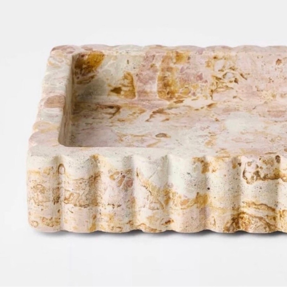 Square Marble Dish Catchall Tray - Threshold designed with Studio McGee - Picture 2 of 7